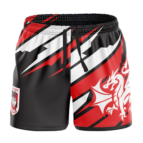 NRL Dragons Ignition' Board Shorts Youth - Ashtabula