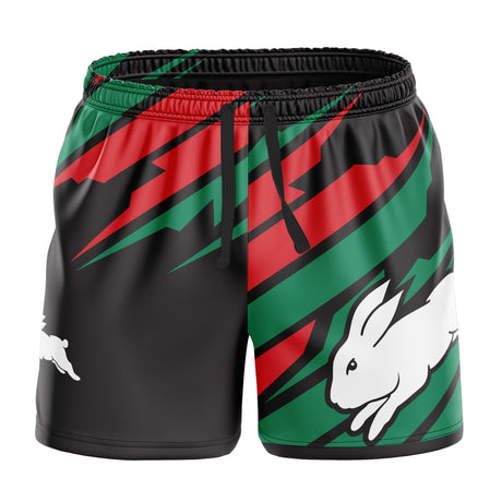 NRL Rabbitohs 'Ignition' Board Shorts Youth - Ashtabula