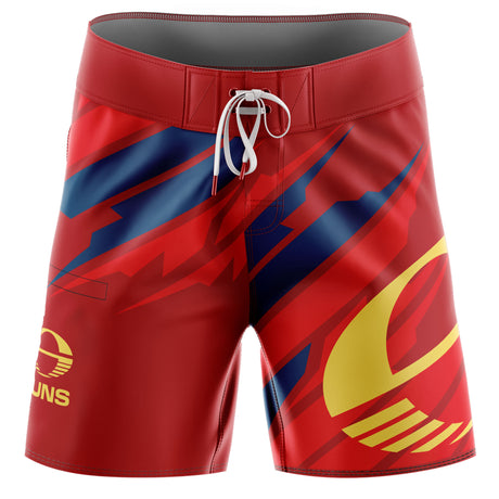 AFL Gold Coast Suns 'Ignition' Board Shorts - Ashtabula