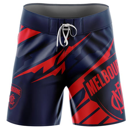 AFL Melbourne Demons 'Ignition' Board Shorts - Youth - Ashtabula