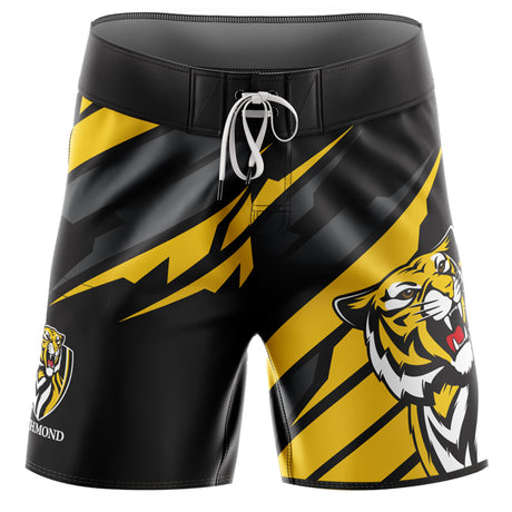 AFL Richmond Tigers 'Ignition' Board Shorts - Youth - Ashtabula