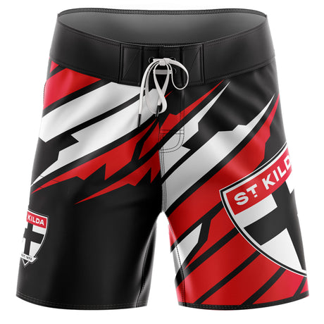 AFL St Kilda 'Ignition' Board Shorts - Ashtabula