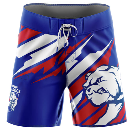 AFL Western Bulldogs 'Ignition' Board Shorts - Ashtabula