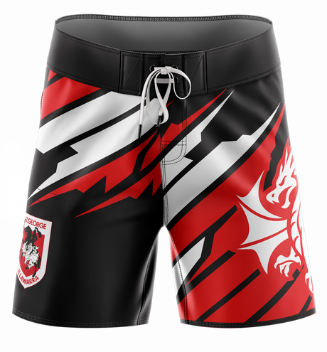 NRL Dragons Ignition' Board Shorts Youth - Ashtabula