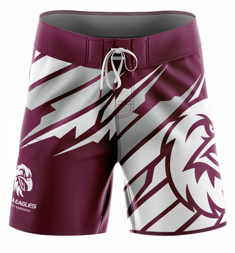 NRL Sea Eagles 'Ignition' Board Shorts Youth - Ashtabula