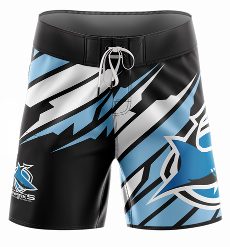 NRL Sharks 'Ignition' Board Shorts - Ashtabula