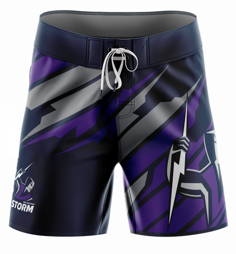 NRL Storm 'Ignition' Board Shorts Youth - Ashtabula