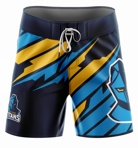 NRL Titans 'Ignition' Board Shorts - Ashtabula