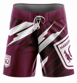 QLD Maroons 'Ignition' Board Shorts - Ashtabula