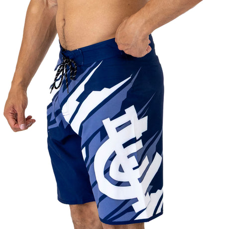 AFL Carlton 'Ignition' Board Shorts - Ashtabula