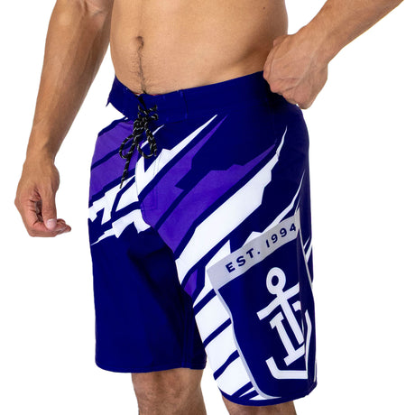 AFL Fremantle Dockers 'Ignition' Board Shorts - Ashtabula