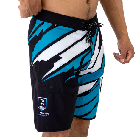 AFL Port Adelaide 'Ignition' Board Shorts - Ashtabula