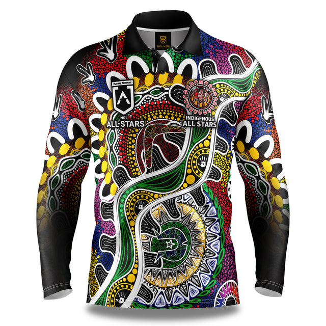 Indigenous 'Pride' All Stars Fishing Shirt - Youth - Ashtabula