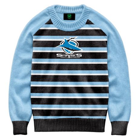 NRL Sharks 'Crossbar' Kids Jumper - Ashtabula