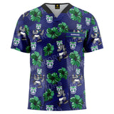 NRL Warriors 'North Shore' Scrubs - Ashtabula