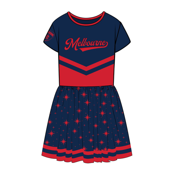 AFL Melbourne Demons 'Superstar' Dress - Ashtabula