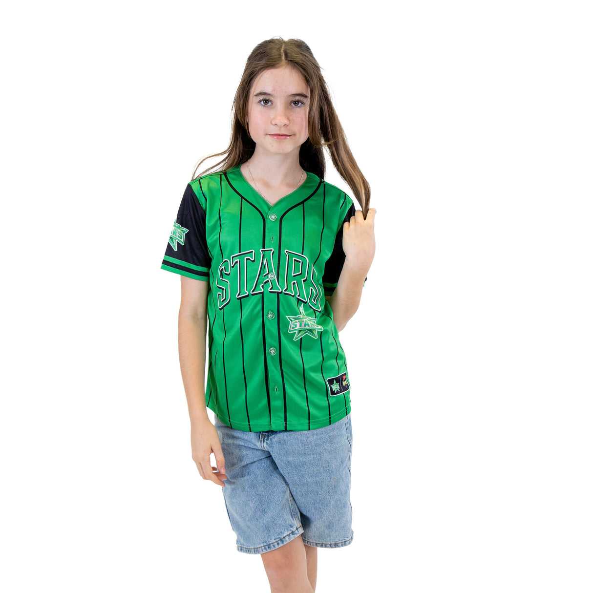 BBL Melbourne Stars 'Slugger' Baseball Shirt  - Youth - Ashtabula