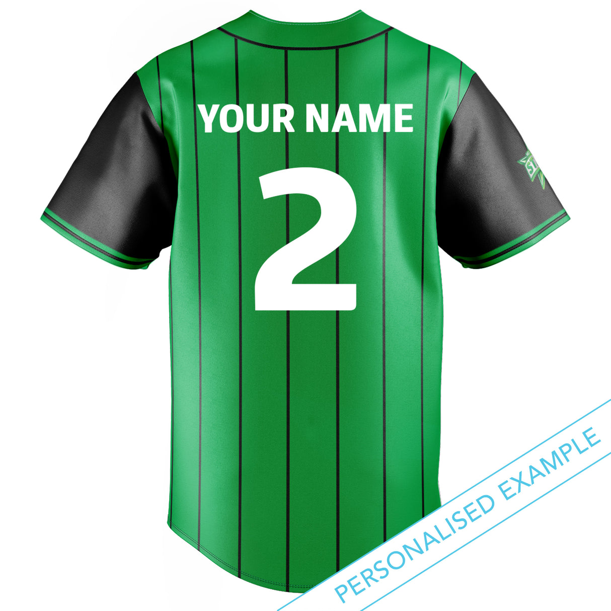 BBL Melbourne Stars 'Slugger' Baseball Shirt - Ashtabula