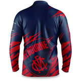 AFL Melbourne Demons 'Ignition' Fishing Shirt - Adult - Ashtabula