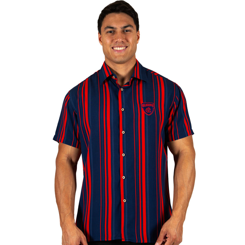 AFL Melbourne Demons 'Sorrento' Party Shirt - Ashtabula