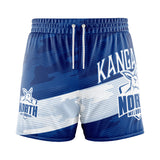 AFL North Melbourne 'Barrel' Board Shorts - Youth - Ashtabula