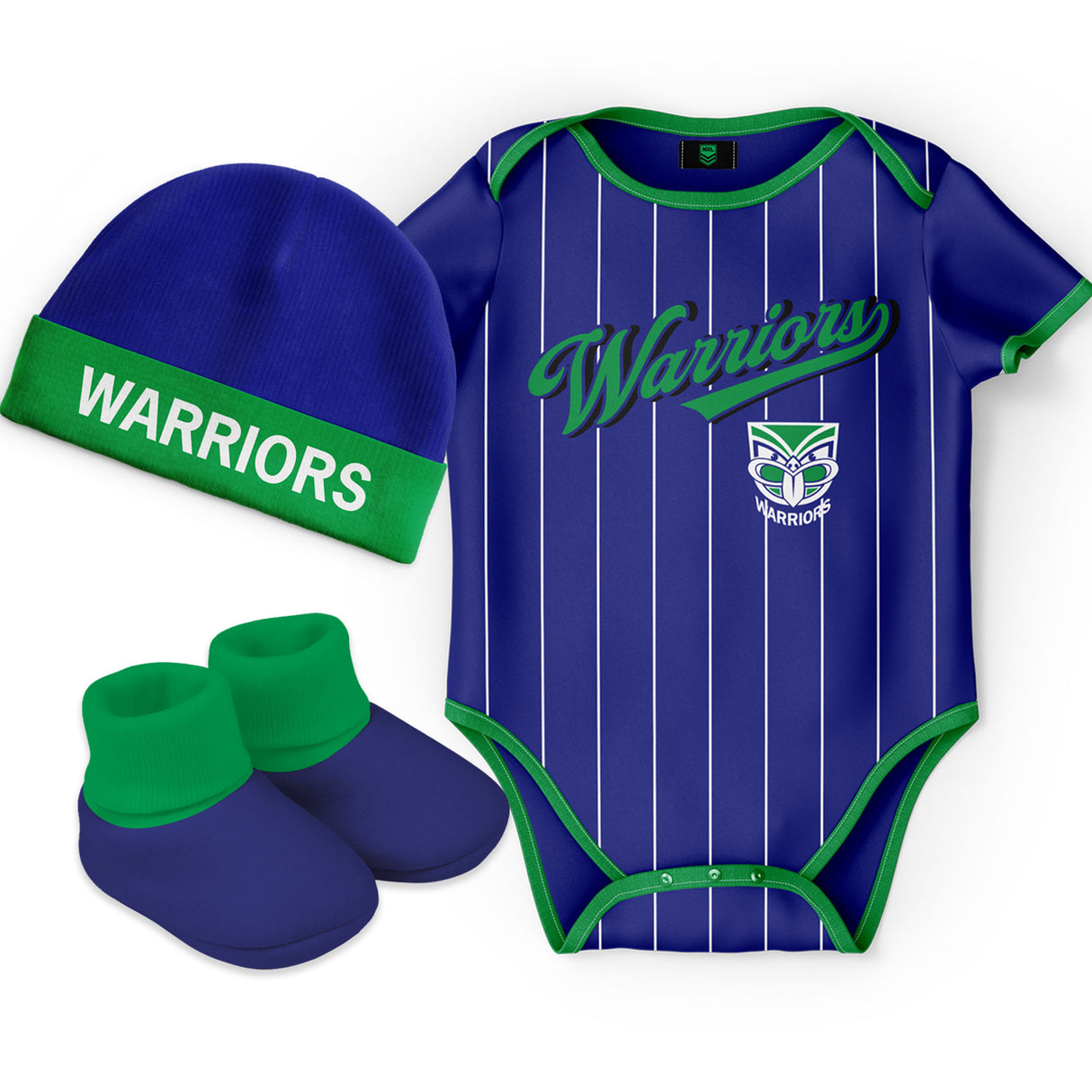 NRL Warriors  'Lullaby' 3pc Gift Set - Ashtabula