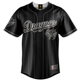 NRL Dragons Blackout Baseball Shirt