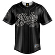 NRL Eels Blackout Baseball Shirt - Ashtabula