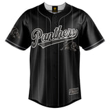 NRL Panthers Blackout Baseball Shirt Youth