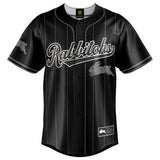 NRL Rabbitohs Blackout Baseball Shirt Youth
