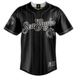NRL Sea Eagles Blackout Baseball Shirt Youth - Ashtabula
