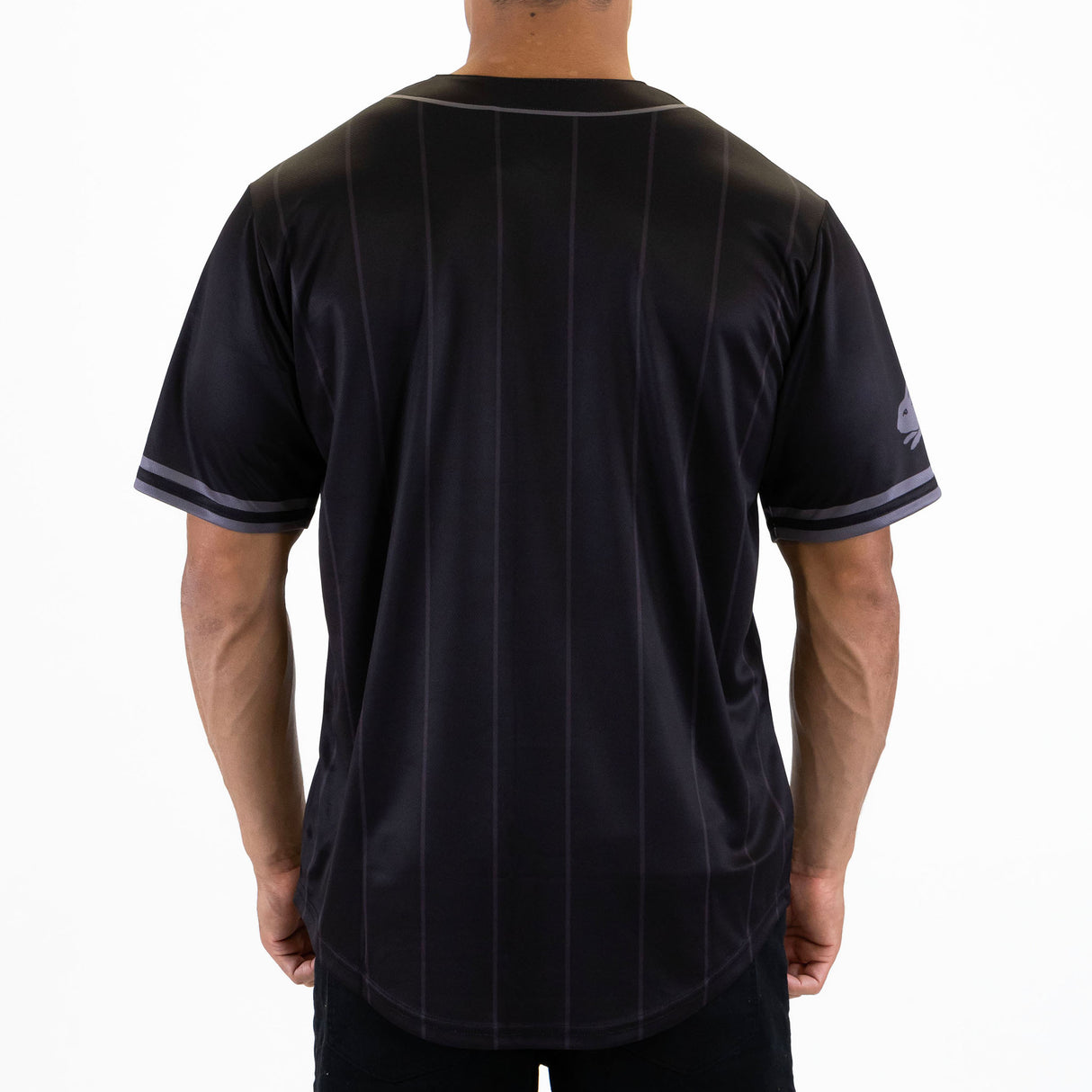 NRL Rabbitohs Blackout Baseball Shirt