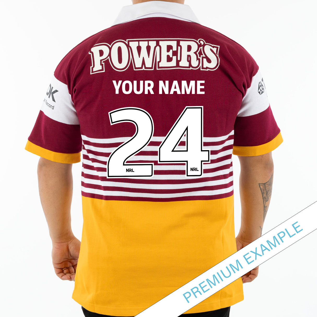 NRL Broncos Retro Jersey 1992 – Ashtabula - Main Image