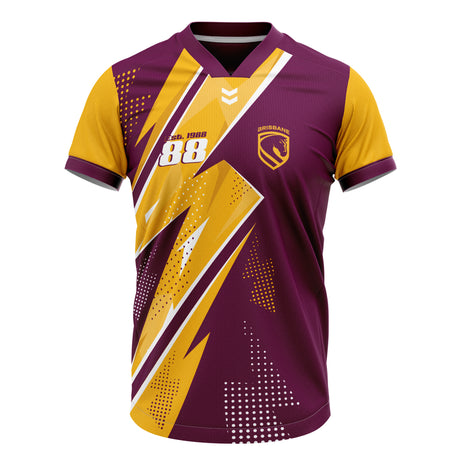 NRL Broncos 'Thunderstruck' Kids Tee - Ashtabula