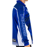 NRL Bulldogs 'Barracuda' Fishing Shirt - Adult
