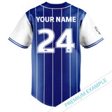 NRL Bulldogs 'Slugger' Baseball Shirt - Ashtabula