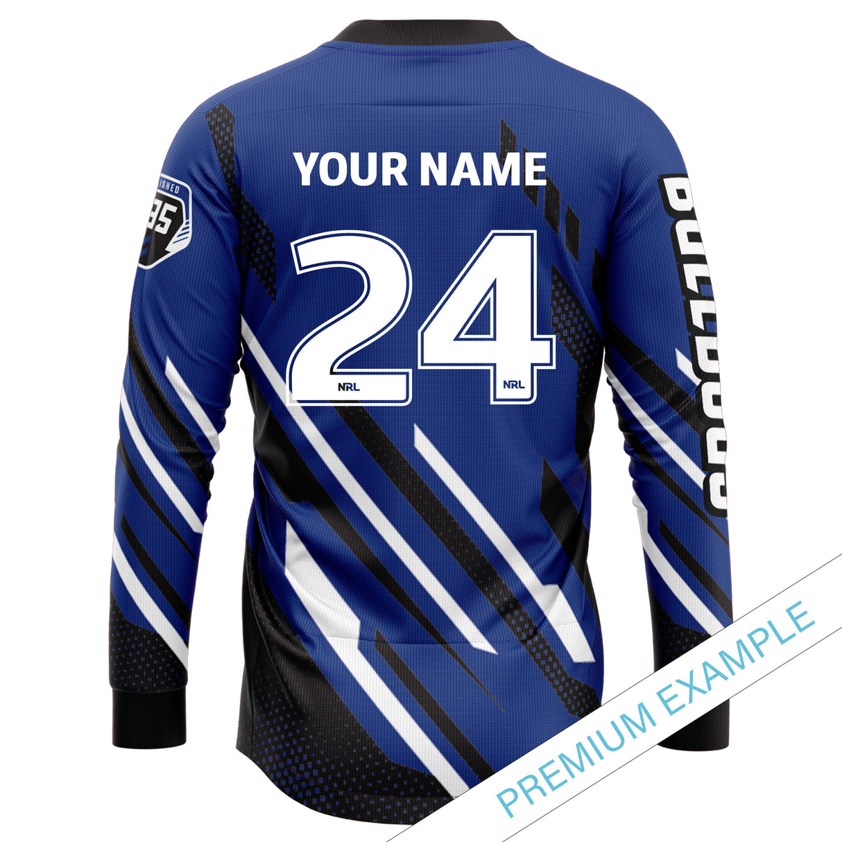 NRL Bulldogs 'Blitz' MX Jersey - Ashtabula