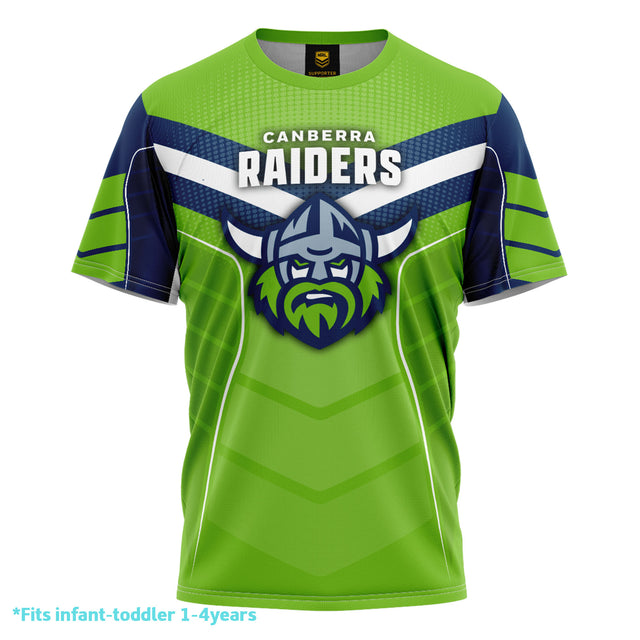 NRL Raiders 'Chevron' Kids Tee - Ashtabula