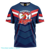 NRL Roosters 'Chevron' Kids Tee - Ashtabula