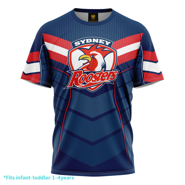 NRL Roosters 'Chevron' Kids Tee - Ashtabula
