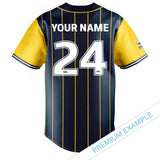 NRL Cowboys 'Slugger' Baseball Shirt - Ashtabula