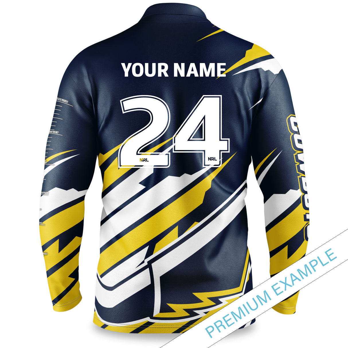 New Zealand Hockey Jersey Mockup Psd Free NRL Cowboys 'Ignition