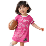 NRL Dragons 'Fuchsia Force' T-Shirt Dress - Ashtabula