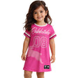 NRL Rabbitohs 'Fuchsia Force' T-Shirt Dress - Ashtabula