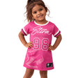 NRL Storm 'Fuchsia Force' T-Shirt Dress - Ashtabula