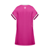 NRL Eels 'Fuchsia Force' T-Shirt Dress - Ashtabula
