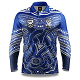 NRL Bulldogs 'Karumba' Fishing Shirt - Youth - Ashtabula