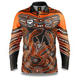 NRL Wests Tigers 'Karumba' Fishing Shirt - Youth - Ashtabula
