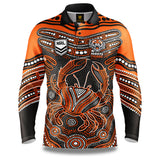 NRL Wests Tigers 'Karumba' Fishing Shirt - Youth - Ashtabula