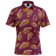 NRL Broncos 'Palm Beach' Golf Polo - Ashtabula